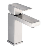 B102 Single Handle Single Hole Bathroom Sink Faucet - ZCBuildingSupply