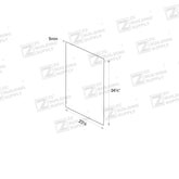 American Oak Base side Panel