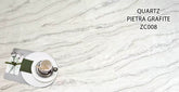 2cm Quartz Pietra Grafite Countertop (ZQ008)