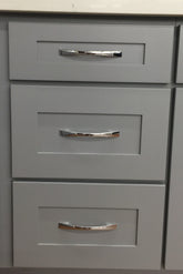 Base 24" - Pure Grey 24 Inch Drawer Base Cabinet - ZCBuildingSupply