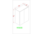 Wall 30" - White Oak 30 Inch Wall Cabinet