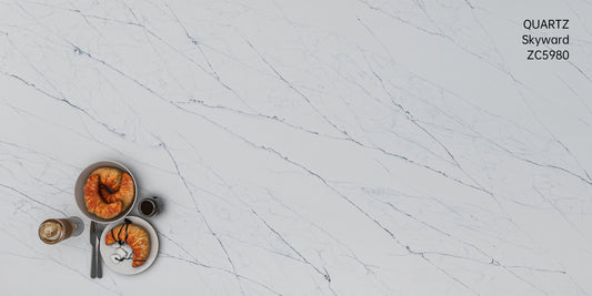 3cm Quartz 126"x 63" Countertop - Skyward- Self Pick Up Only