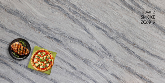 2cm Quartz Smoke (ZC6919) Countertop - Self Pick Up Only