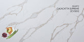 3cm Quartz 126"x 63" Countertop - Calacatta Supreme ZCV3012- Self Pick Up Only