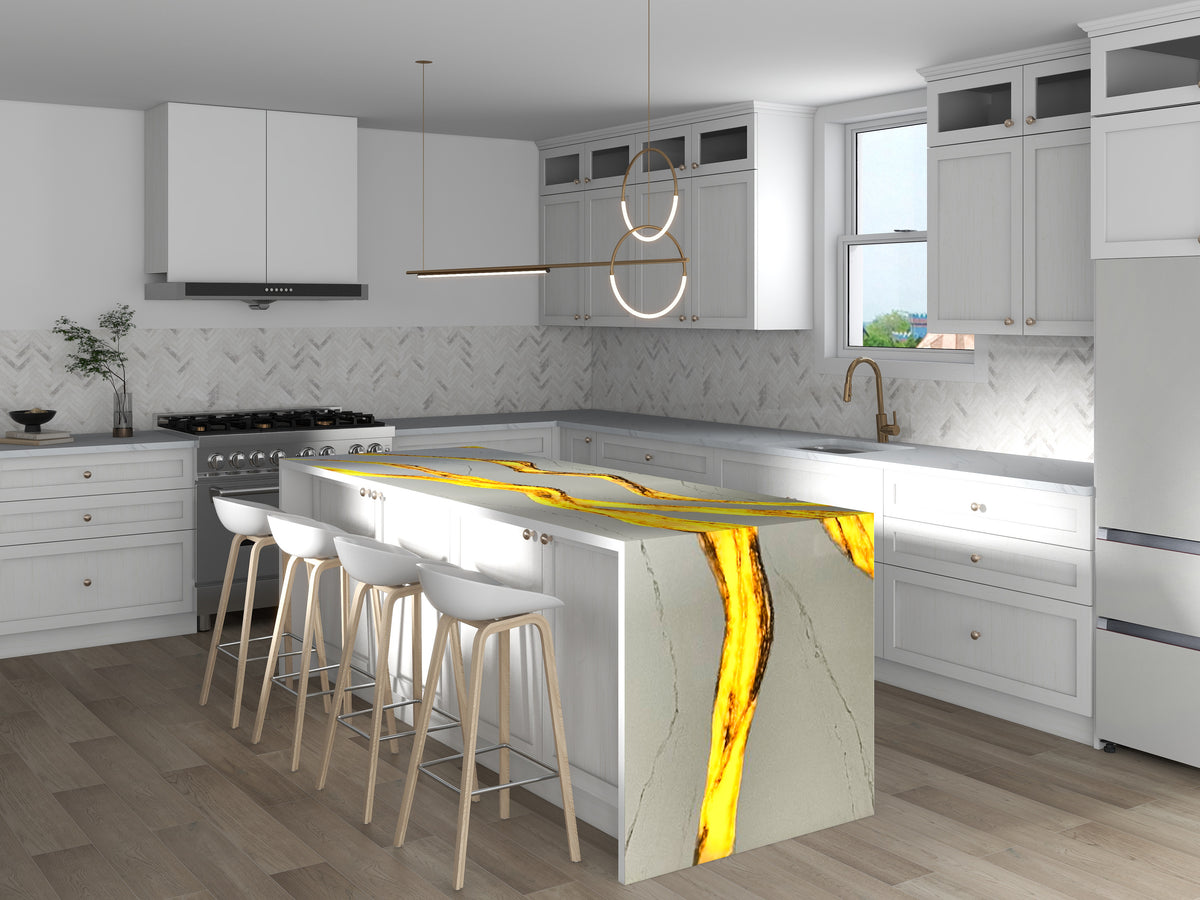 Quartz 126"x 63" Countertop Expedition Self Pick Up Only