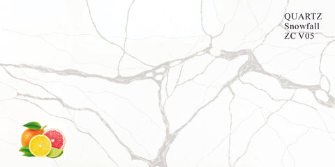 3cm Quartz Snowfall Countertop V05- Self Pick Up Only
