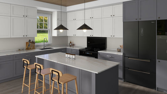 3cm Quartzite 126"x 78" Countertop - White Macaubas- Self Pick Up Only