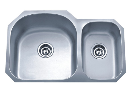 30" Kitchen Sink Stainless Steel Undermount Double sink 8153 - ZCBuildingSupply