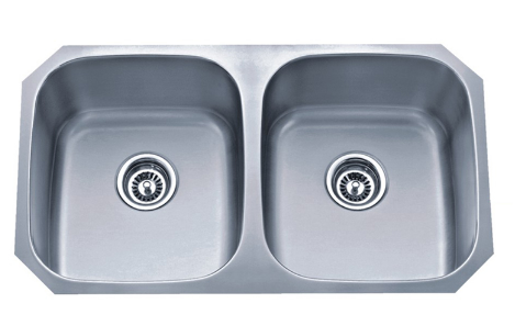 30" Kitchen Sink Stainless Steel Undermount Double sink 8247 - ZCBuildingSupply