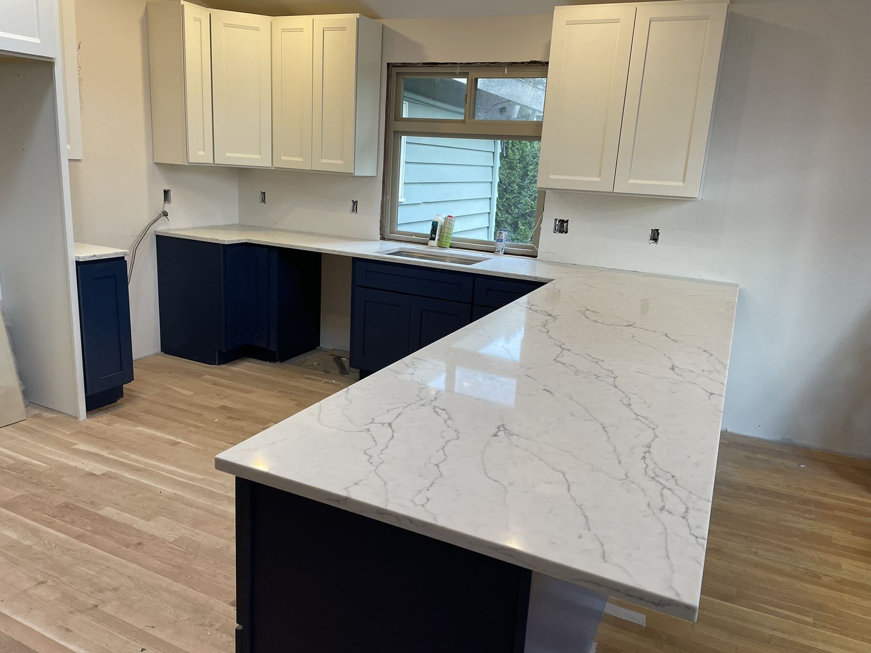 3cm Quartz Alabaster Countertop ZQ8131 Self Pick Up Only