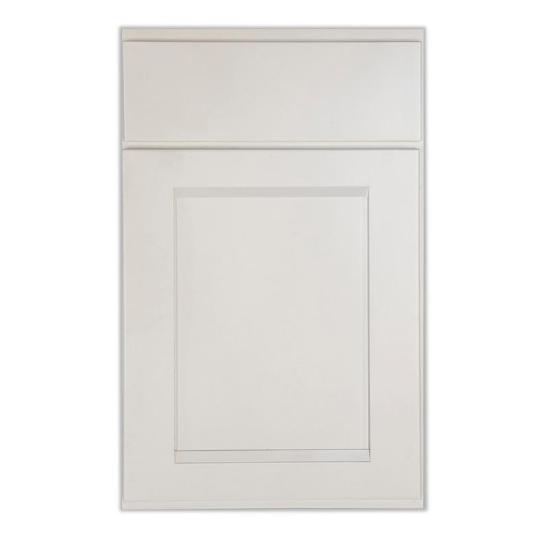 12" Vanity Almond White (Without sink and countertop) 3 Drawers - ZCBuildingSupply