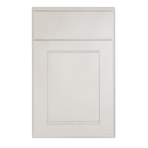 Wall 36" - Almond White 36 Inch Wall  Refrigerator Cabinet(24"D) - ZCBuildingSupply