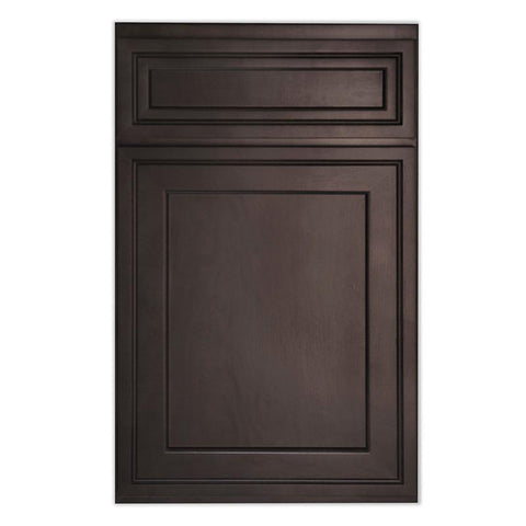 Wall 36" - Ashton Grey 36 Inch Wall Refrigerator Cabinet(12") - ZCBuildingSupply