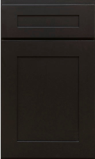 Base 18" - Pure Black 18 Inches Base Cabinet