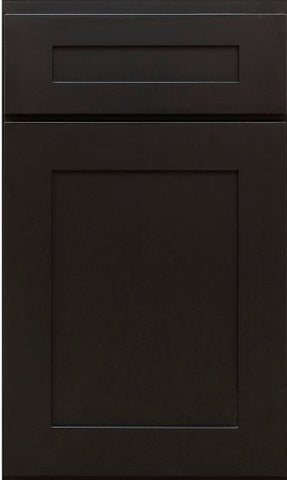 Base 18" - Pure Black 18 Inches 3 Drawer Base Cabinet