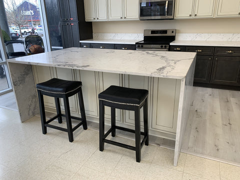 3cm Quartz 126"x 63" Countertop - Calacatta Marble- Self Pick Up Only - ZCBuildingSupply