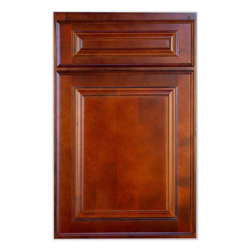 Wall 27" - Cherry 27 Inch Wall Microwave Cabinet - ZCBuildingSupply