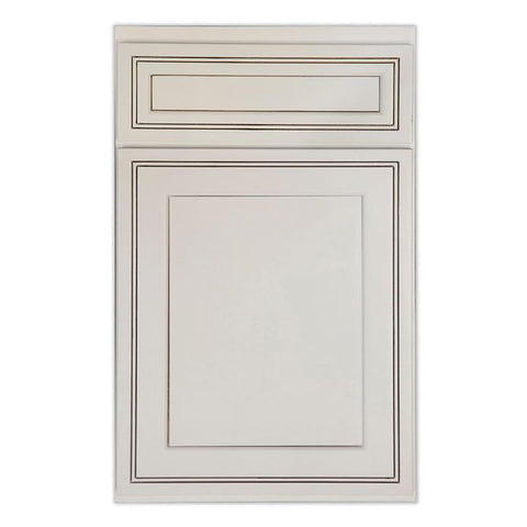 30" Vanity Classic White (Without sink and countertop) 2 Doors - ZCBuildingSupply