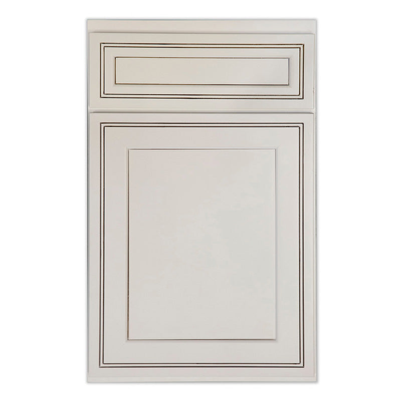 Base 36" - Classic White 36 Inches 2 Drawer Base Cabinet