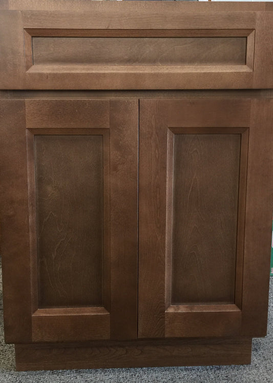 48" Vanity Cognac (Without sink and countertop)