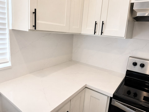 2cm Quartz Gold Vein Countertop-ZQ8005