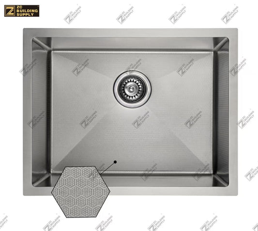 Honeycomb Kitchen Sink Stainless Steel Undermount Single HEX556