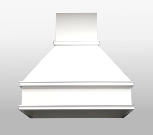 Pure White Range Hood Cover-36”