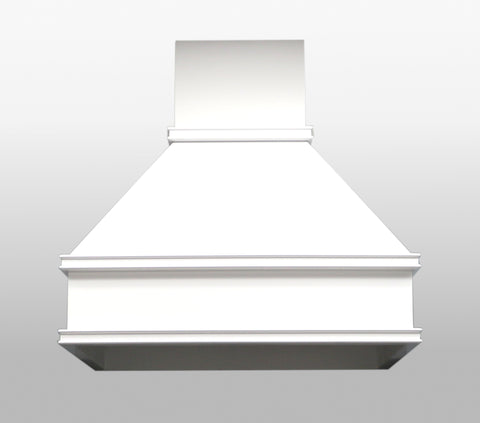 Pure White Range Hood Cover-36”