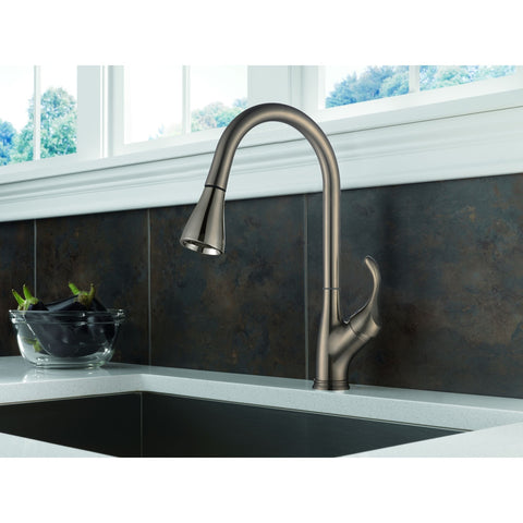 K123BN Single Handle Single Hole Kitchen Sink Faucet - ZCBuildingSupply