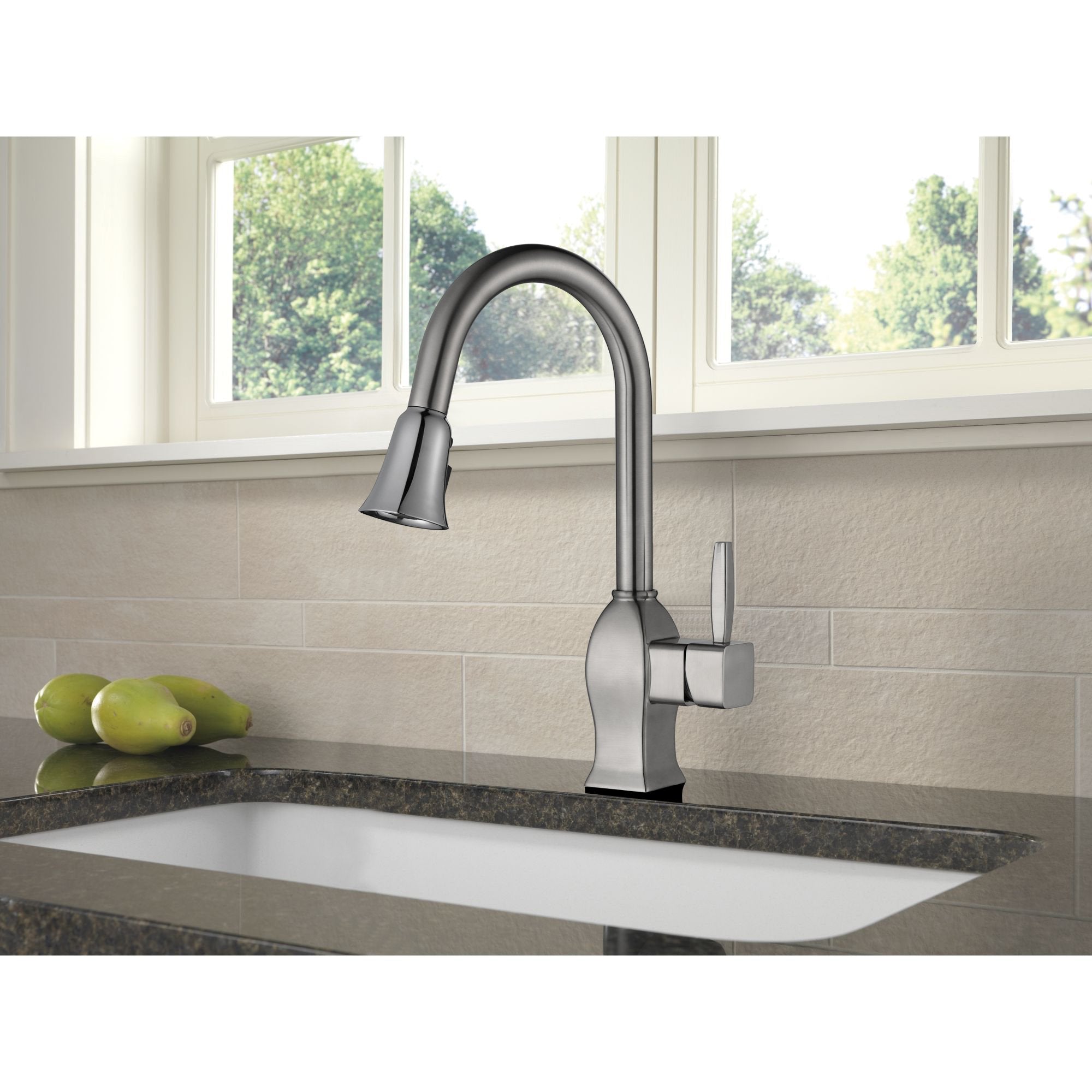 KSK1122 Single Handle Single Hole Kitchen Sink Faucet - ZCBuildingSupply