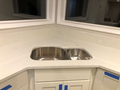 Quartz 3cm Milky White Countertop - Self Pick Up Only - ZCBuildingSupply