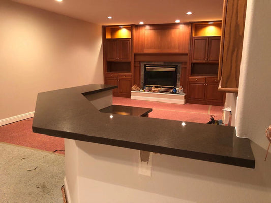 Quartz 2cm Mahogany Galaxy Countertop - Self Pick Up Only - ZCBuildingSupply