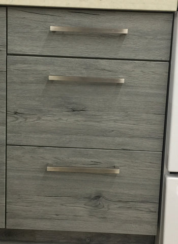 Base 21" - Modern Grey 21 Inch Drawer Base Cabinet - ZCBuildingSupply