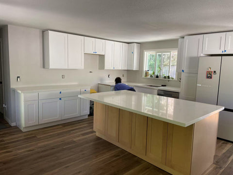 2cm Quartz Paloma Polar Countertop ZQ117- Self Pick Up Only