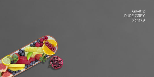 2cm Quartz Pure Grey Countertop - Self Pick Up Only - ZCBuildingSupply