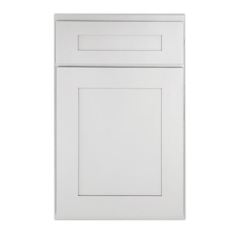 Base 15"- Pure Grey 15 Inch Base Cabinet - ZCBuildingSupply