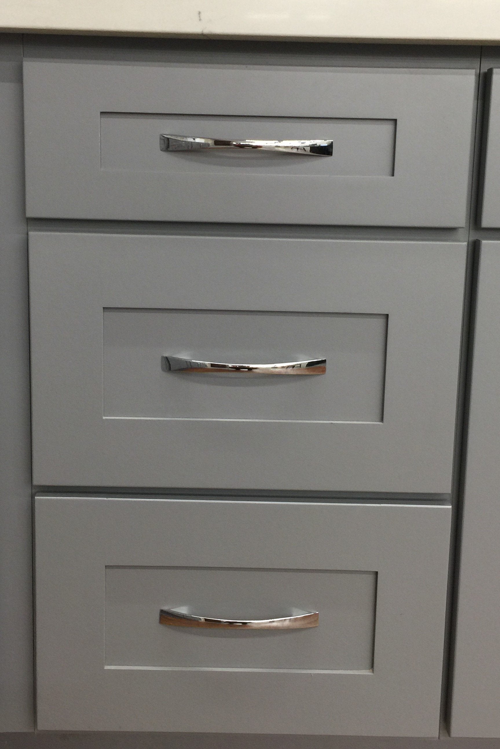Base 24" - Pure Grey 24 Inch Drawer Base Cabinet - ZCBuildingSupply