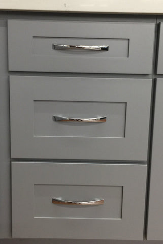 Base 18" - Pure Grey 18 Inch Drawer Base Cabinet - ZCBuildingSupply