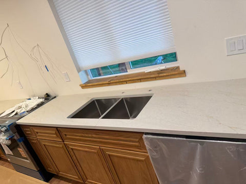 3cm Quartz Reffine (ZQ068) Countertop - Self Pick Up Only - ZCBuildingSupply