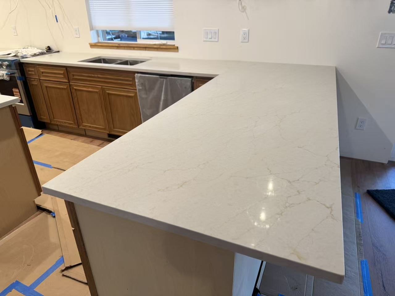 3cm Quartz Reffine (ZQ068) Countertop - Self Pick Up Only - ZCBuildingSupply