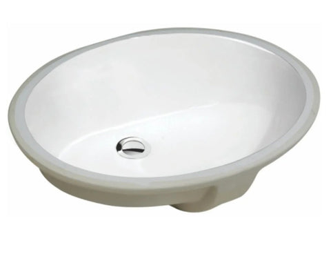 Bathroom 1512 undermount oval Sink