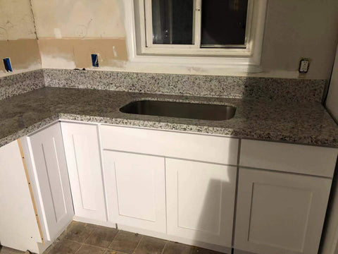 Granite  2cm  Silver Cloud Countertop - Self Pick Up Only - ZCBuildingSupply