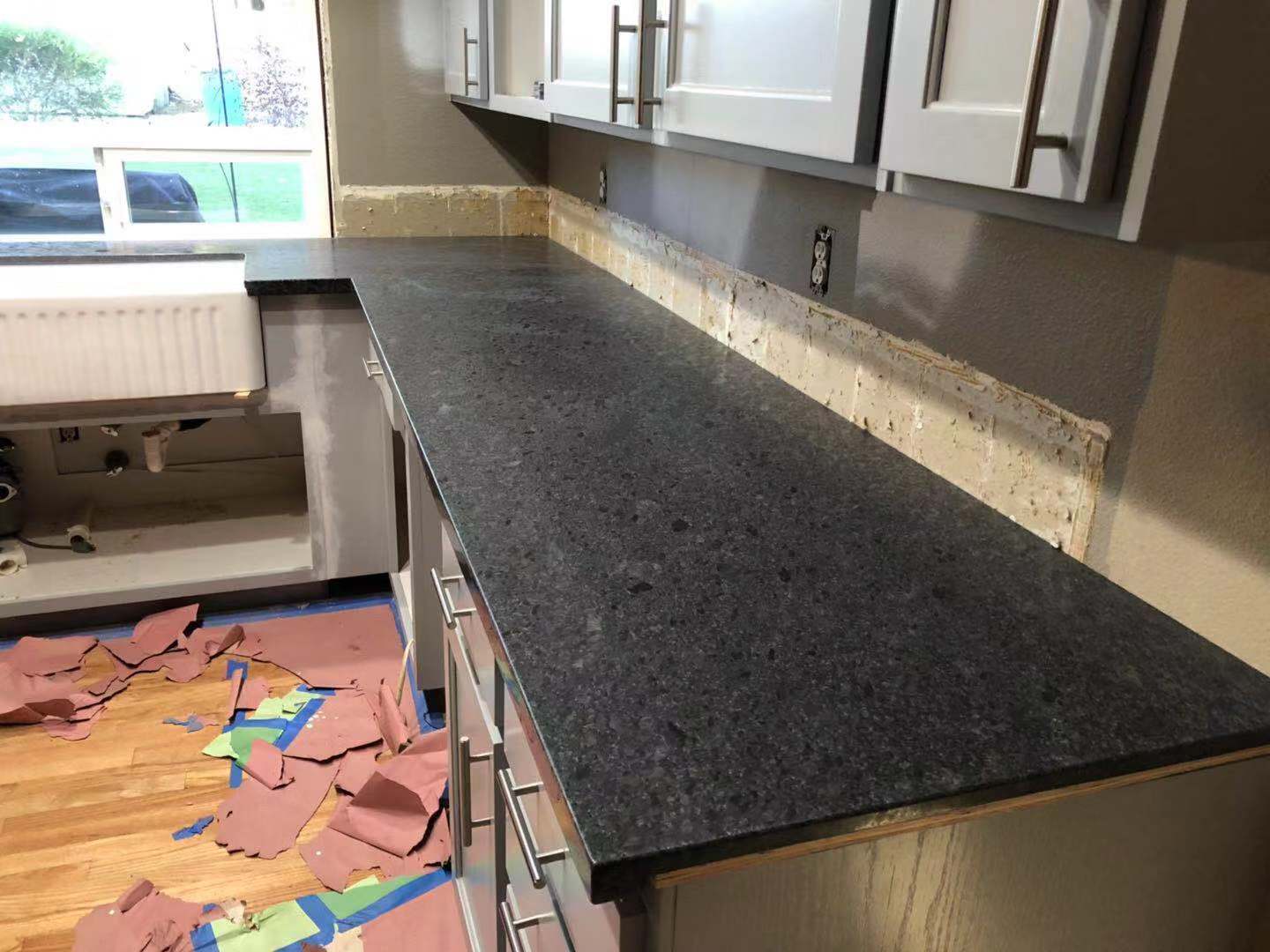 Granite  2cm  Steel Grey Leathered Countertop - Self Pick Up Only - ZCBuildingSupply