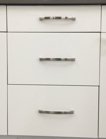 Base 15" - Shiny White 15 Inch Drawer Base Cabinet - ZCBuildingSupply