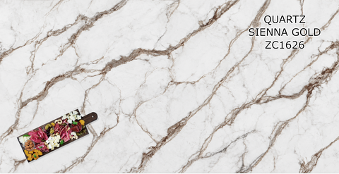 2cm Quartz Sienna Gold Countertop -ZC1626