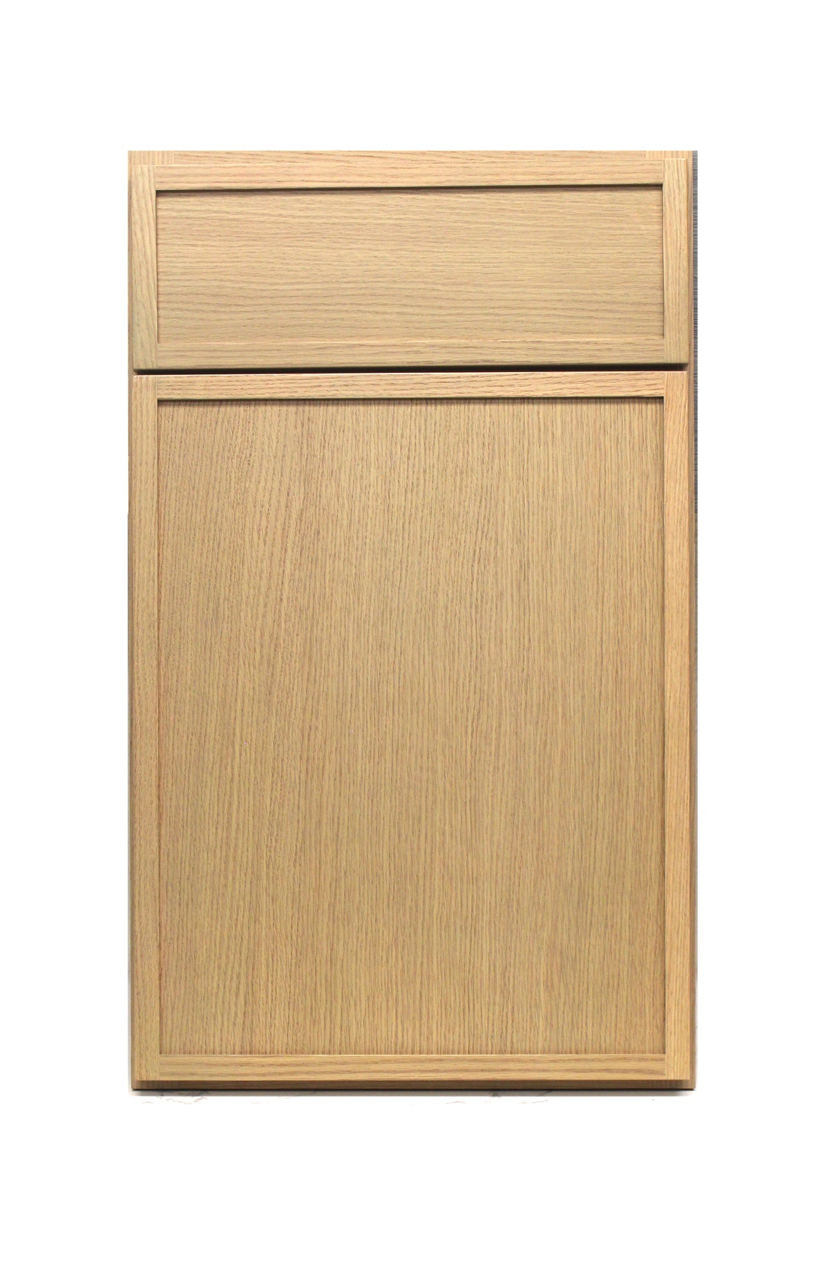Wall 33" - Slim Oak 33 Inches Wall Refrigerator Cabinet (24"D)