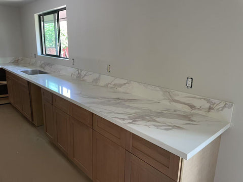 2cm Quartz Spartacus (ZQ24C) Countertop - Self Pick Up Only