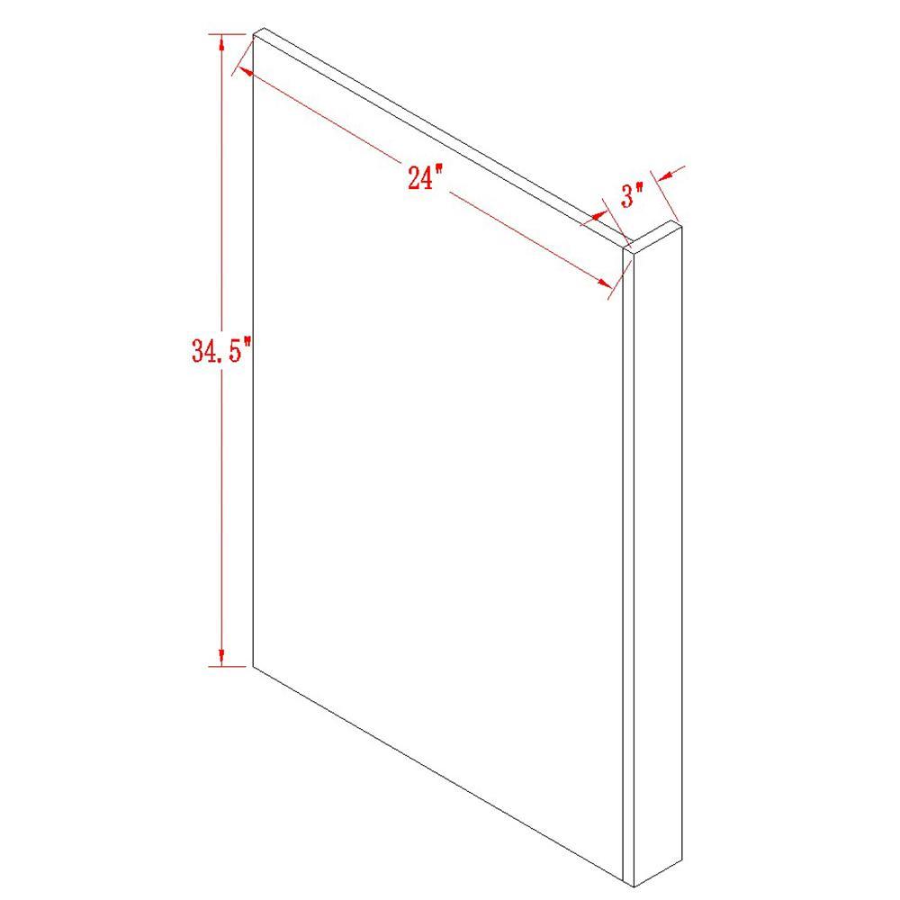 Cognac Dishwasher Panel for Framed Kitchen Cabinet - ZCBuildingSupply