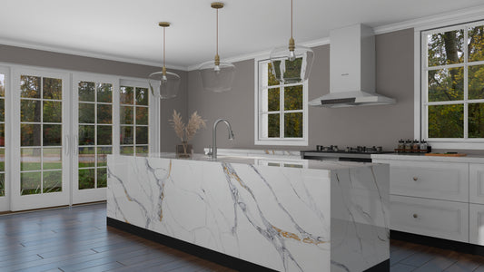 3cm Quartz 126"x 63" Countertop -Crema Marfil ZC5431 - Self Pick Up Only