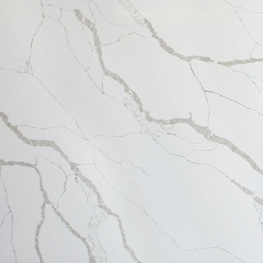 3cm Quartz 126"x 63" Countertop - Calacatta Laza- Self Pick Up Only - ZCBuildingSupply